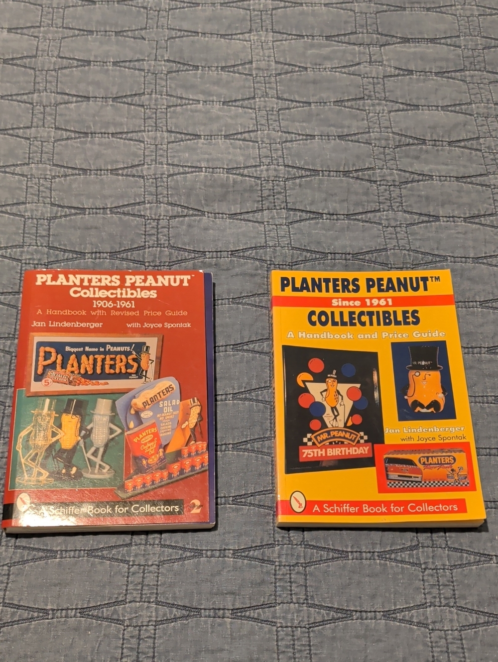 Planters Peanut Collectibles Guide Book Set - Red & Yellow Covers